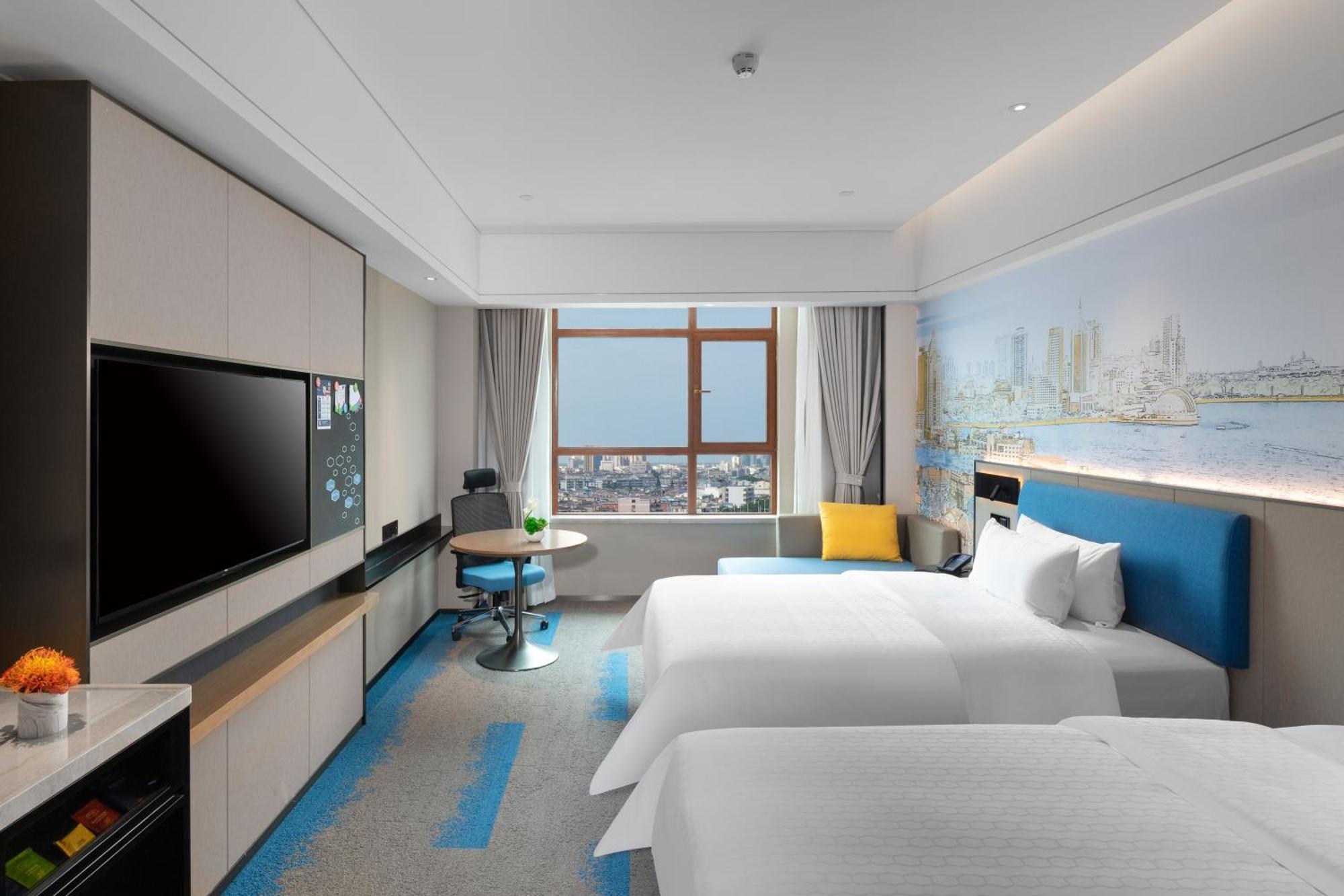 Hampton By Hilton Qingdao Jiaodong International Airport South Hotel Jiaozhou Bagian luar foto