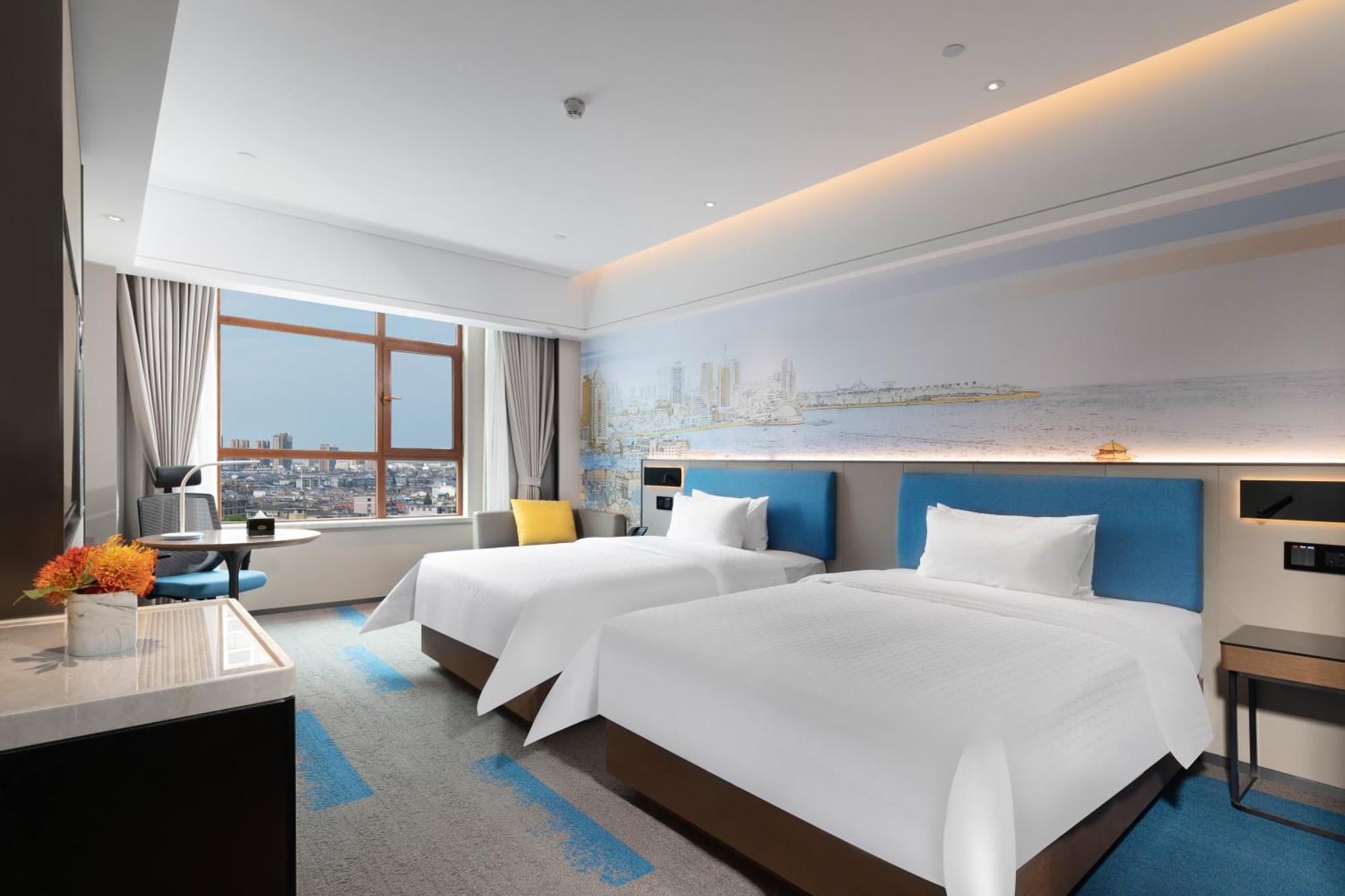 Hampton By Hilton Qingdao Jiaodong International Airport South Hotel Jiaozhou Bagian luar foto