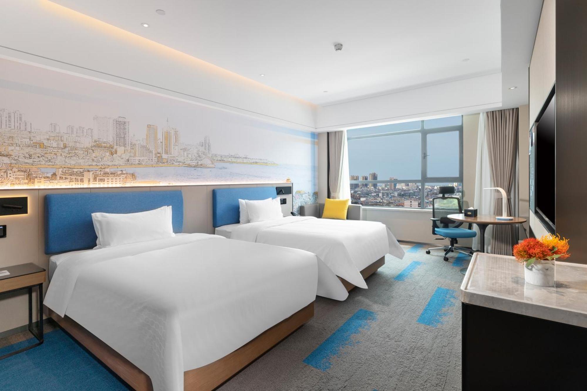 Hampton By Hilton Qingdao Jiaodong International Airport South Hotel Jiaozhou Bagian luar foto